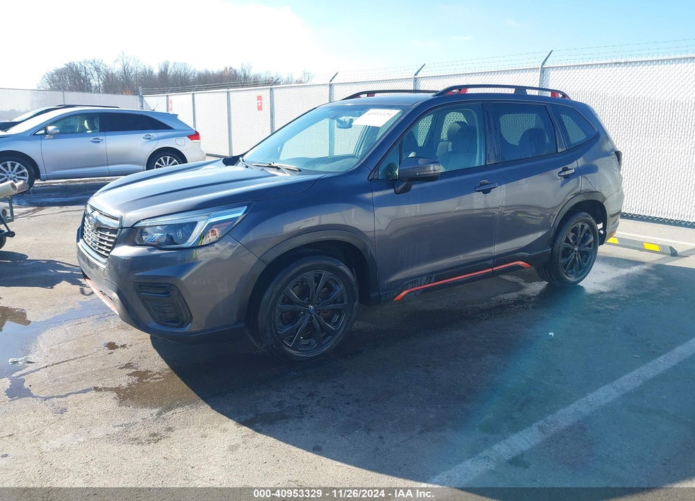 2021 SUBARU FORESTER SPORT VIN: JF2SKALCXMH435941