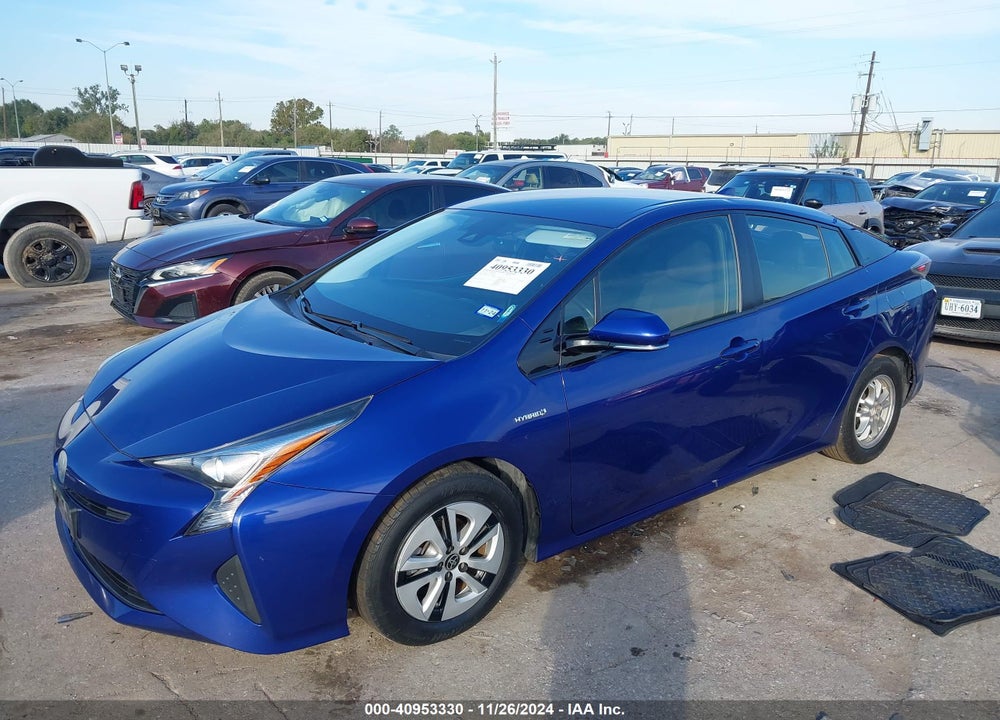 2017 TOYOTA PRIUS THREE VIN: JTDKARFUXH3535867