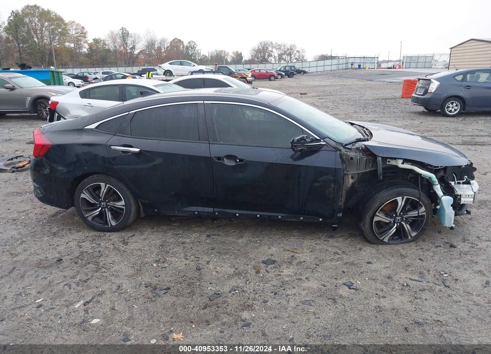 2018 HONDA CIVIC TOURING VIN: JHMFC1F95JX023603