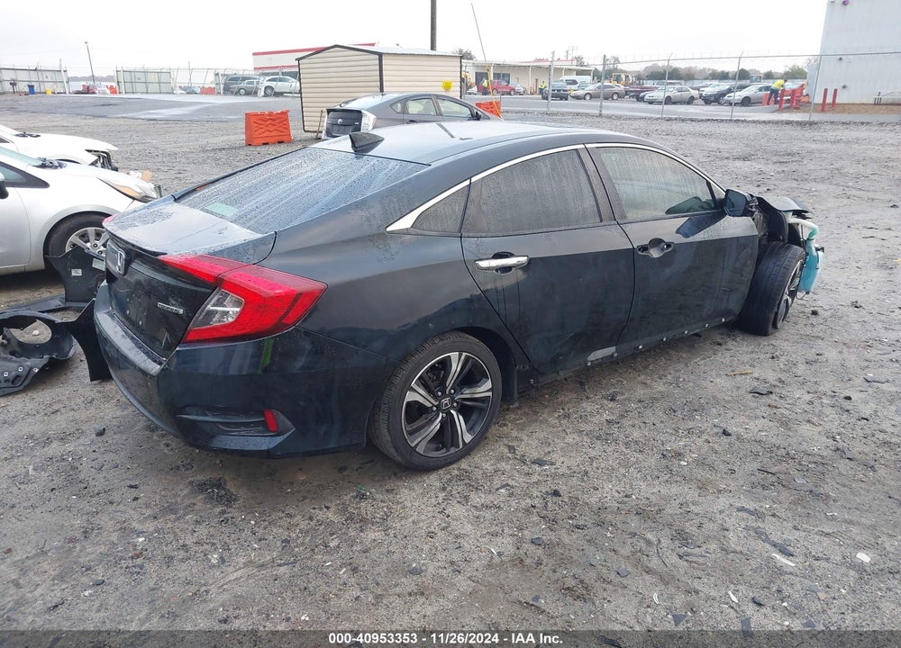 2018 HONDA CIVIC TOURING VIN: JHMFC1F95JX023603
