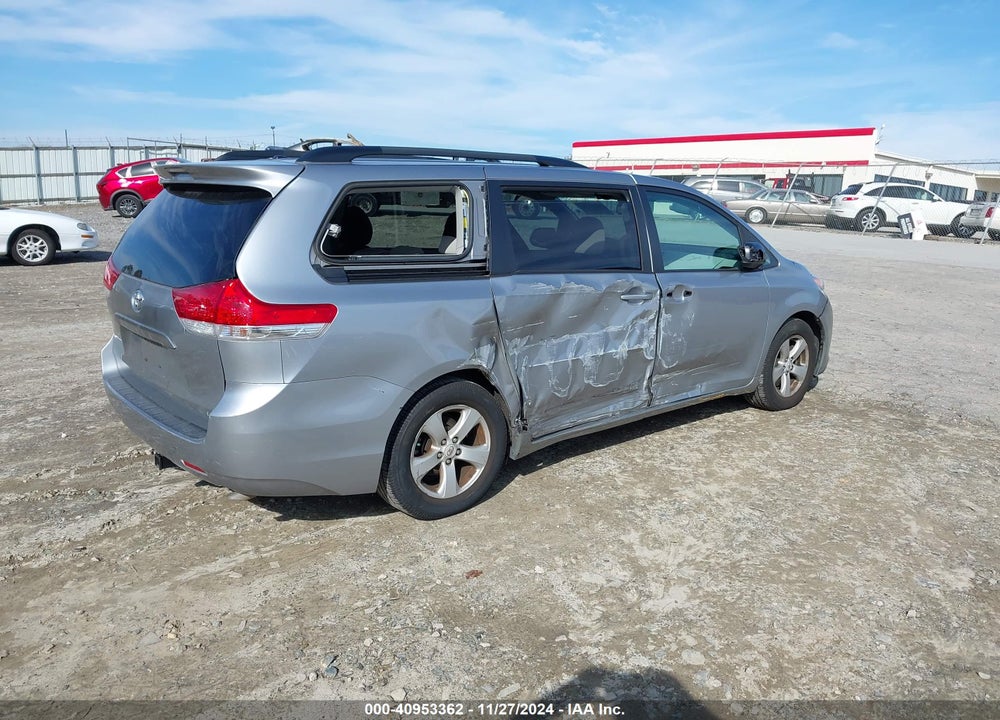 2011 TOYOTA SIENNA LE V6 VIN: 5TDKK3DC4BS154767