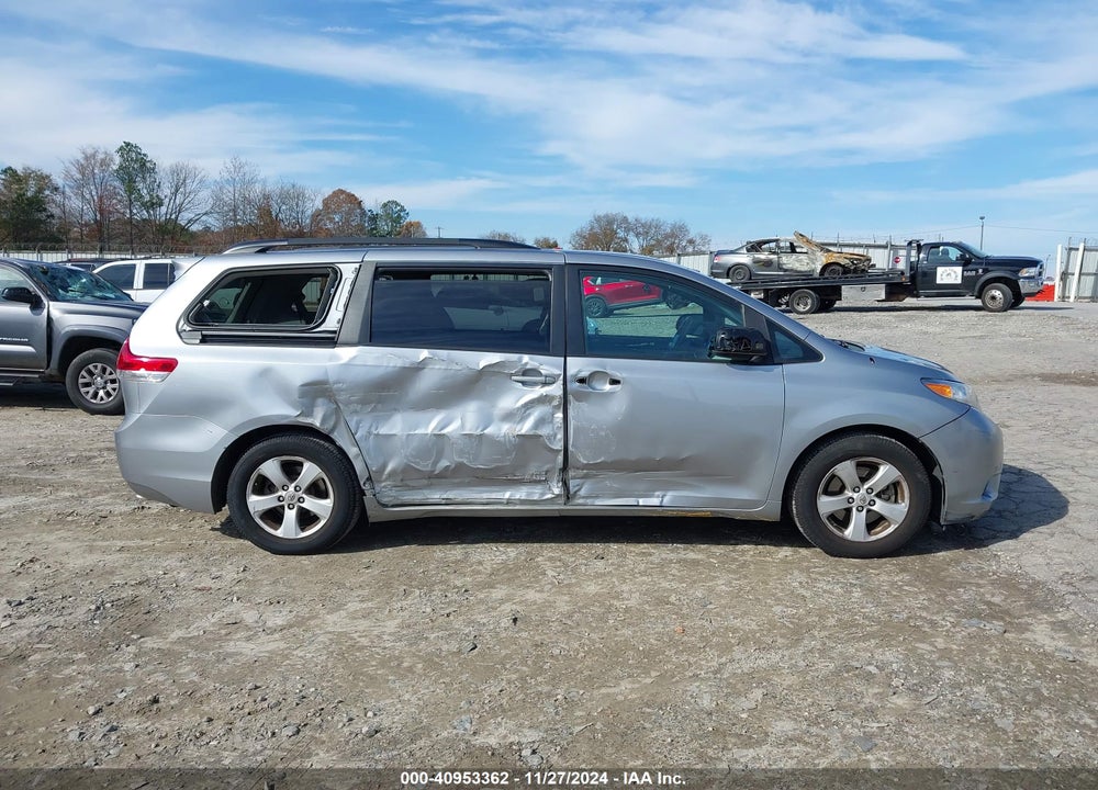 2011 TOYOTA SIENNA LE V6 VIN: 5TDKK3DC4BS154767