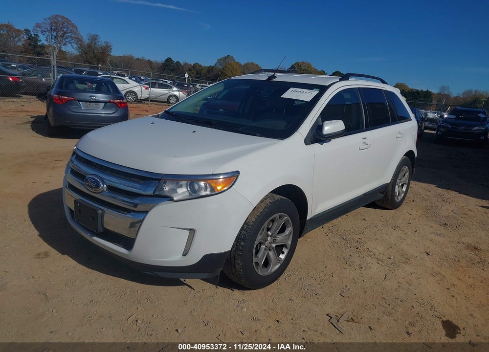 2014 FORD EDGE SEL VIN: 2FMDK3J9XEBB27687