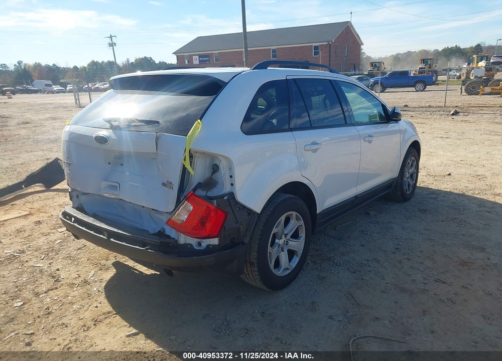 2014 FORD EDGE SEL VIN: 2FMDK3J9XEBB27687