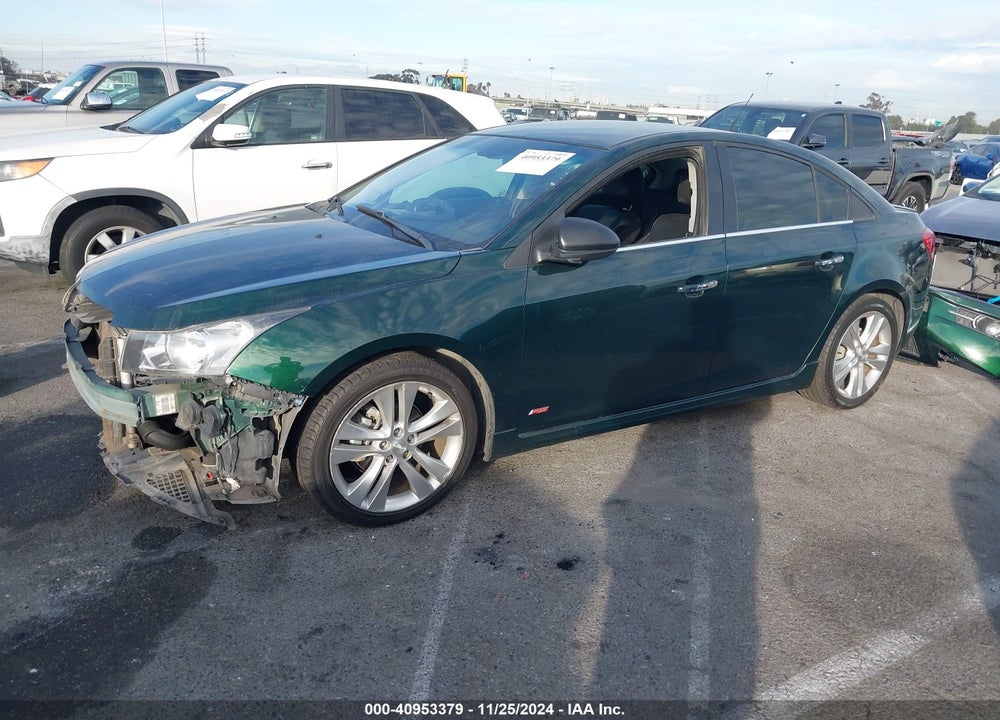 2014 CHEVROLET CRUZE LTZ VIN: 1G1PG5SB2E7405354