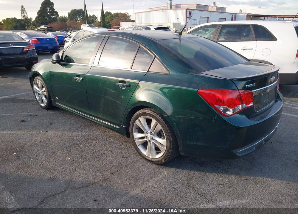 2014 CHEVROLET CRUZE LTZ VIN: 1G1PG5SB2E7405354