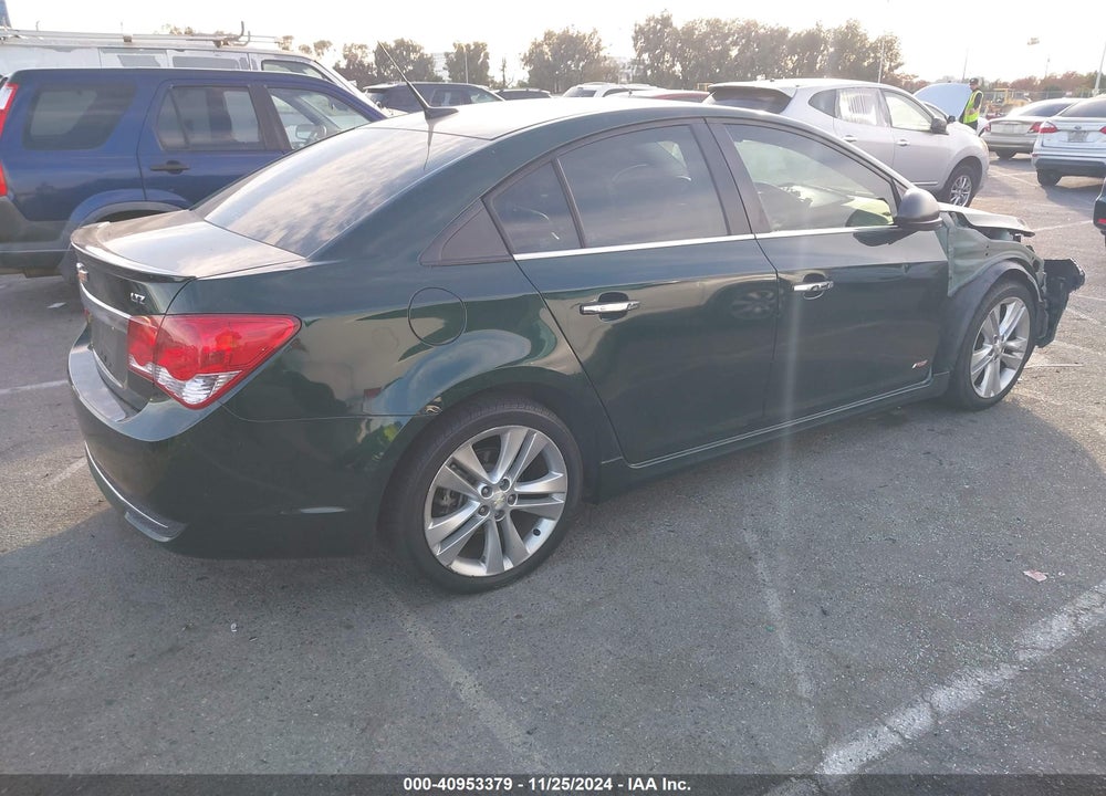 2014 CHEVROLET CRUZE LTZ VIN: 1G1PG5SB2E7405354