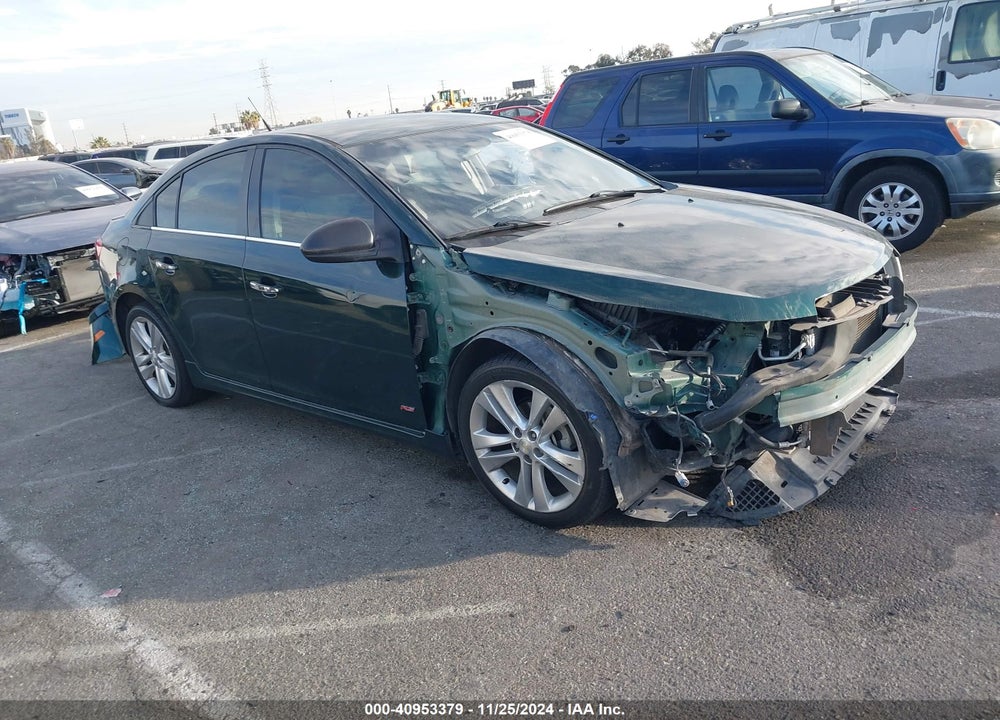 2014 CHEVROLET CRUZE LTZ VIN: 1G1PG5SB2E7405354