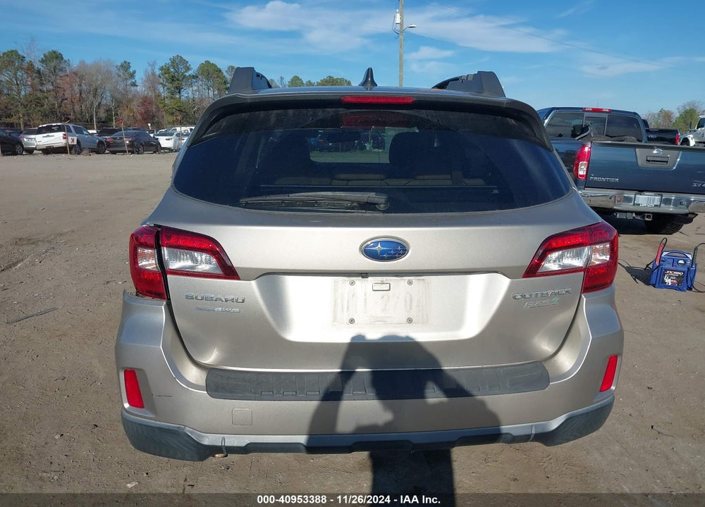 2016 SUBARU OUTBACK 2.5I PREMIUM VIN: 4S4BSAFC3G3308830