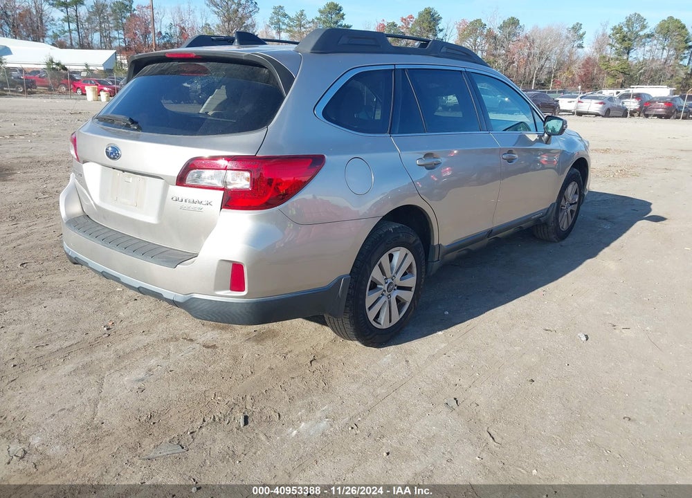 2016 SUBARU OUTBACK 2.5I PREMIUM VIN: 4S4BSAFC3G3308830