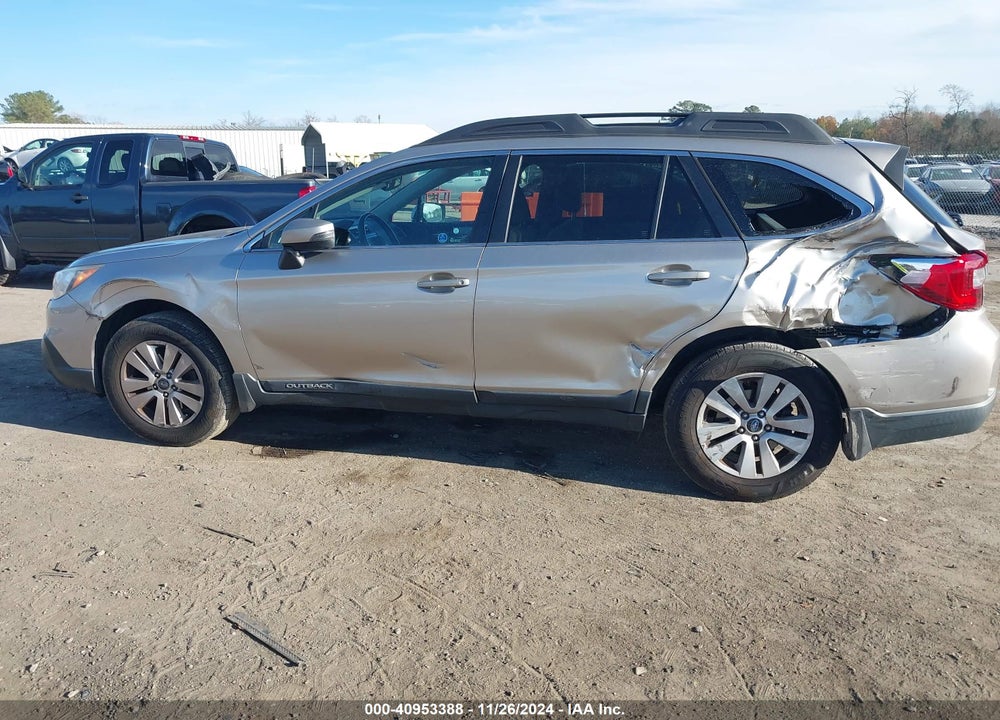 2016 SUBARU OUTBACK 2.5I PREMIUM VIN: 4S4BSAFC3G3308830