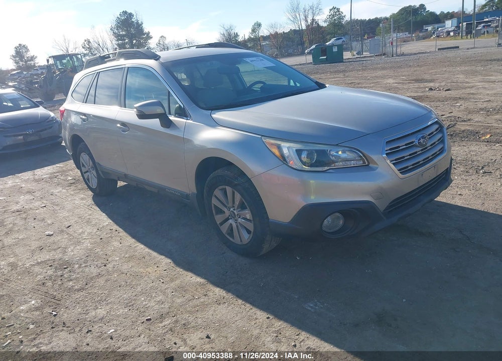 2016 SUBARU OUTBACK 2.5I PREMIUM VIN: 4S4BSAFC3G3308830