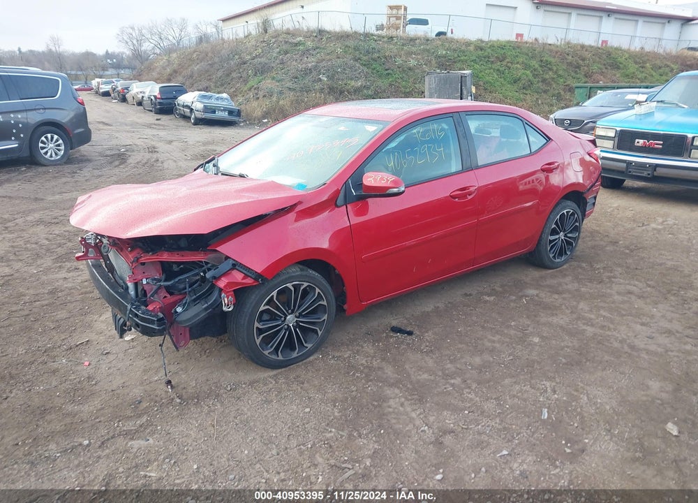 2016 TOYOTA COROLLA S PREMIUM VIN: 2T1BURHE0GC614760