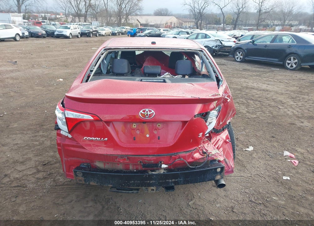 2016 TOYOTA COROLLA S PREMIUM VIN: 2T1BURHE0GC614760