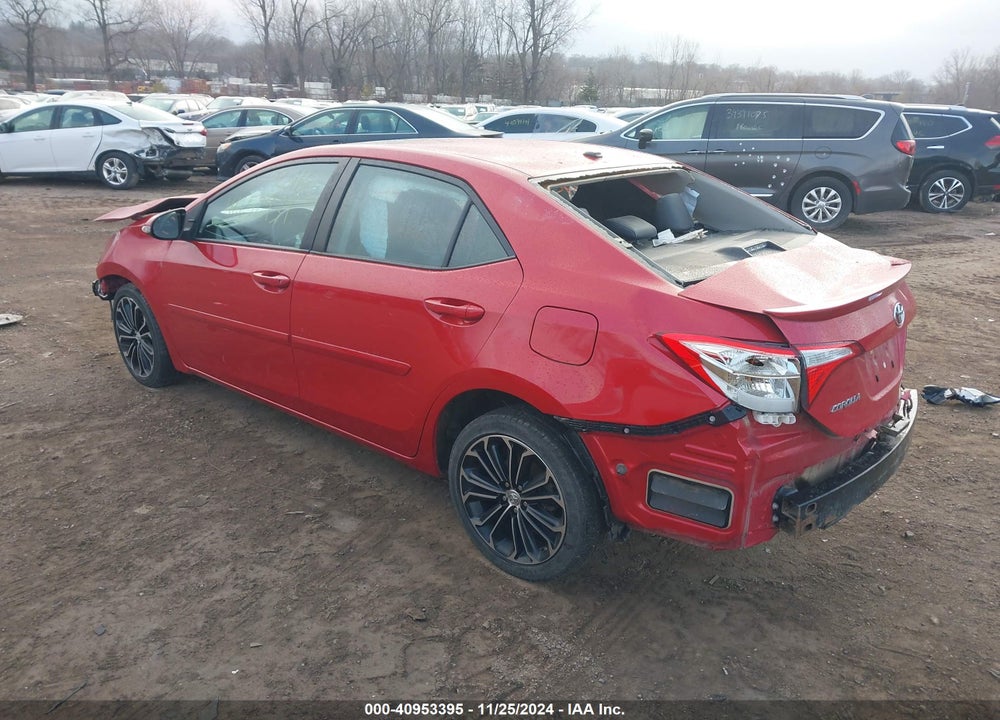 2016 TOYOTA COROLLA S PREMIUM VIN: 2T1BURHE0GC614760