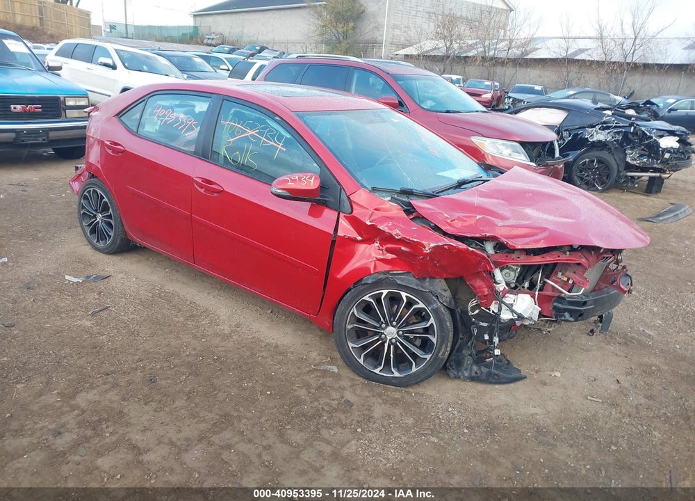 2016 TOYOTA COROLLA S PREMIUM VIN: 2T1BURHE0GC614760
