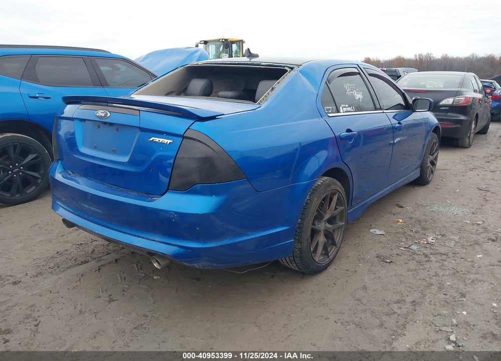 2011 FORD FUSION SPORT VIN: 3FAHP0KC8BR232683