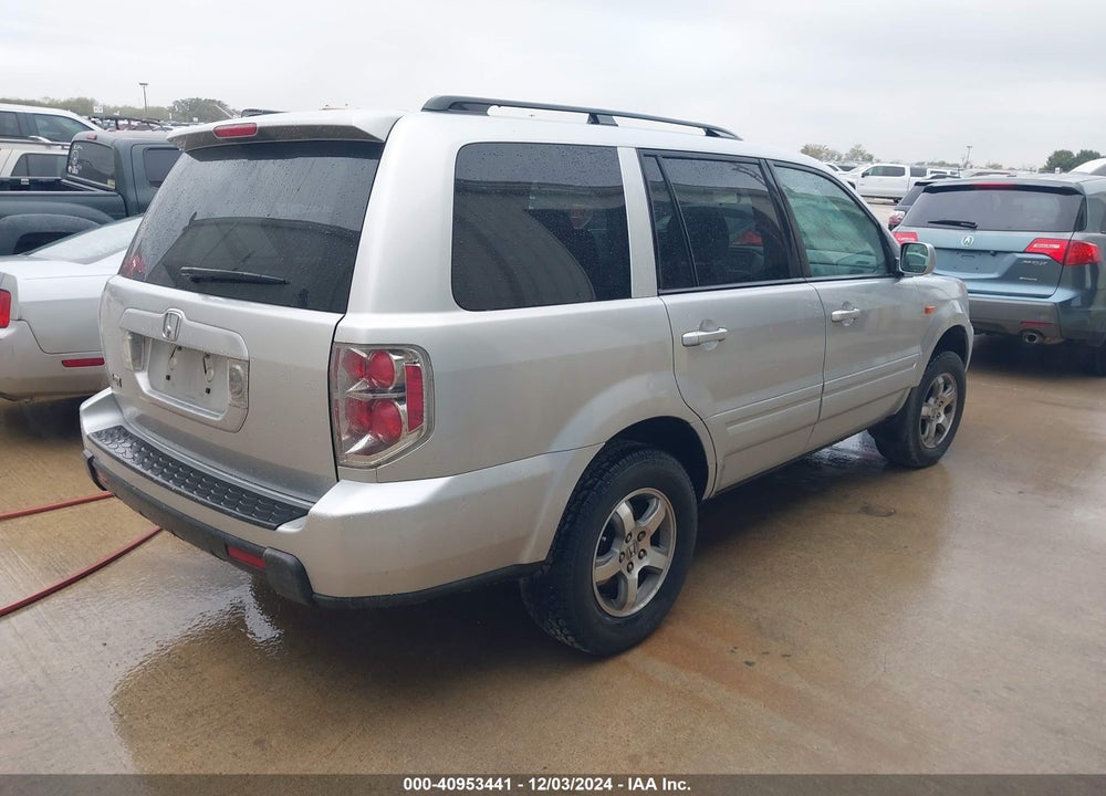 2006 HONDA PILOT EX-L VIN: 5FNYF28686B006872