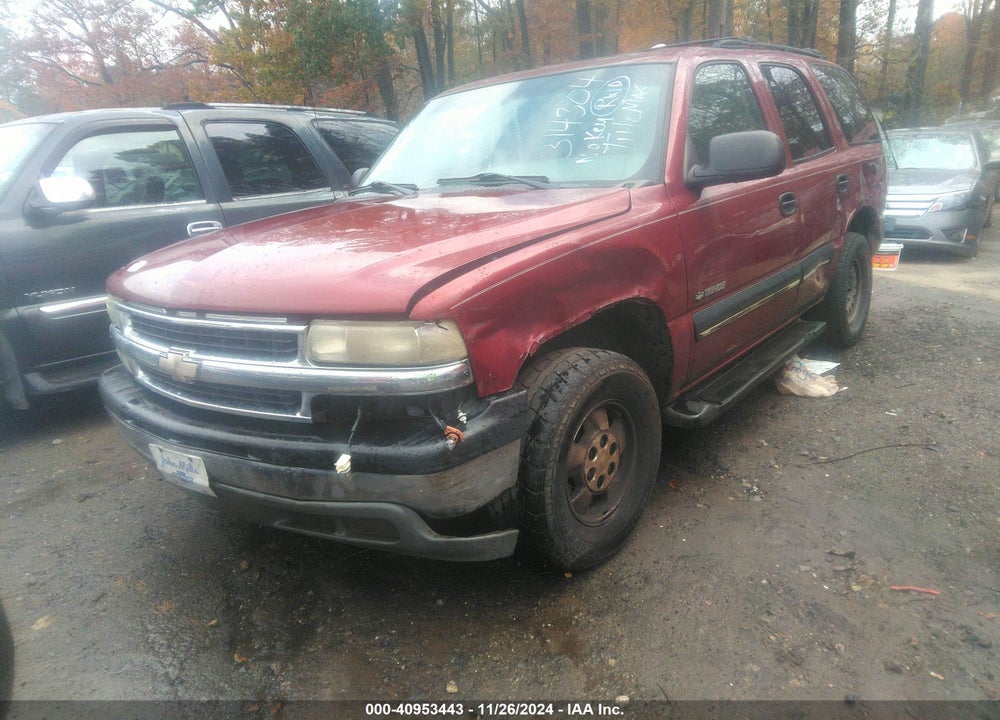 2001 CHEVROLET TAHOE LS VIN: 1GNEC13T51J314304