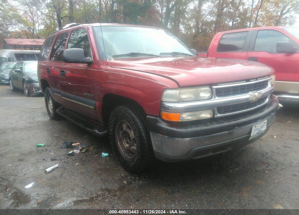 2001 CHEVROLET TAHOE LS VIN: 1GNEC13T51J314304