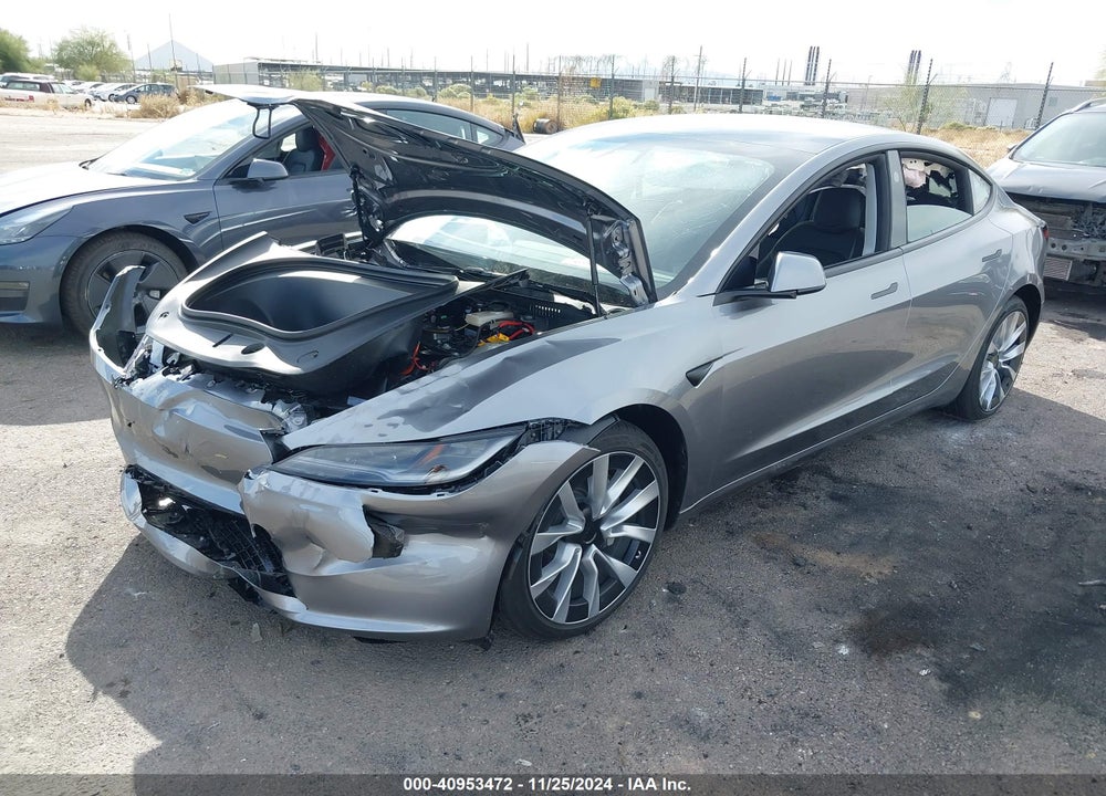 2025 TESLA MODEL 3 LONG RANGE ALL-WHEEL DRIVE VIN: 5YJ3E1EB8SF896423