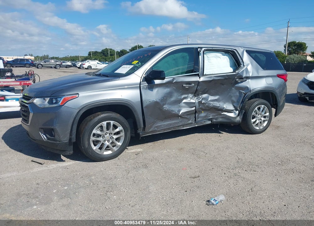 2020 CHEVROLET TRAVERSE FWD LS VIN: 1GNERFKW4LJ316426