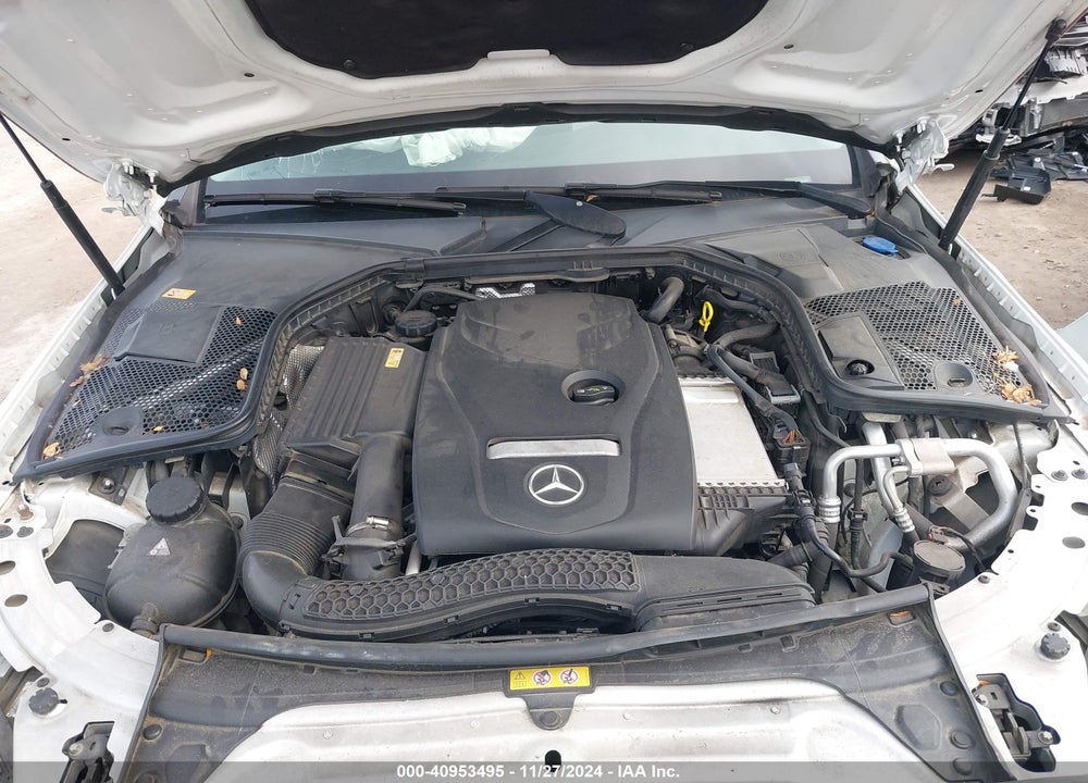 2017 MERCEDES-BENZ C CLASS VIN: WDDWF4KB0HR226616