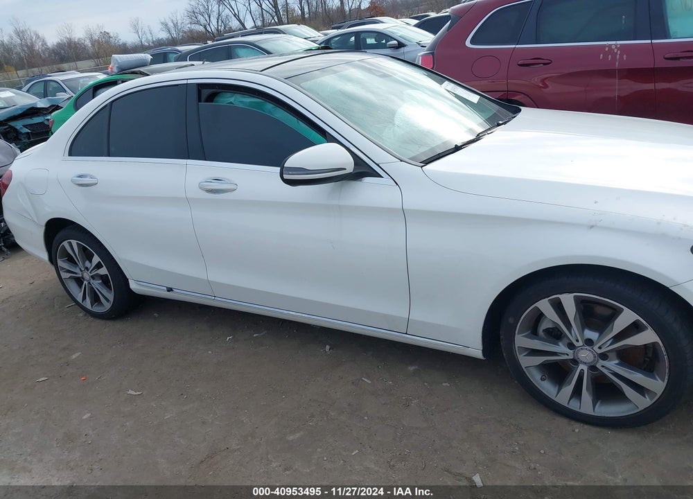 2017 MERCEDES-BENZ C CLASS VIN: WDDWF4KB0HR226616