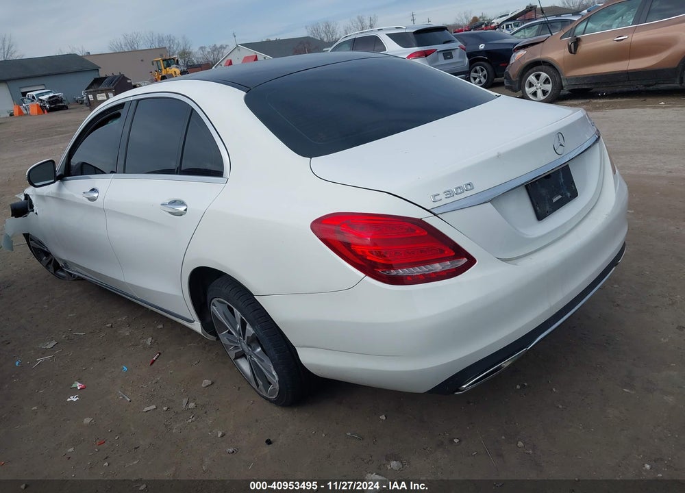 2017 MERCEDES-BENZ C CLASS VIN: WDDWF4KB0HR226616