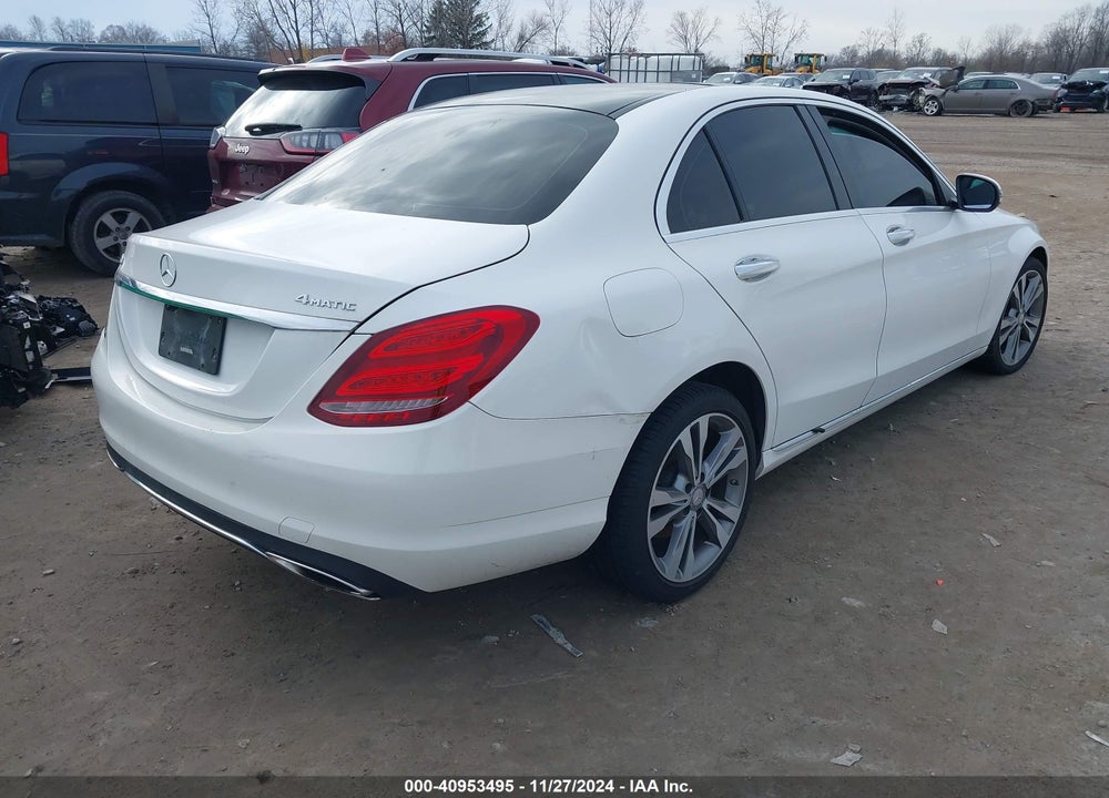 2017 MERCEDES-BENZ C CLASS VIN: WDDWF4KB0HR226616