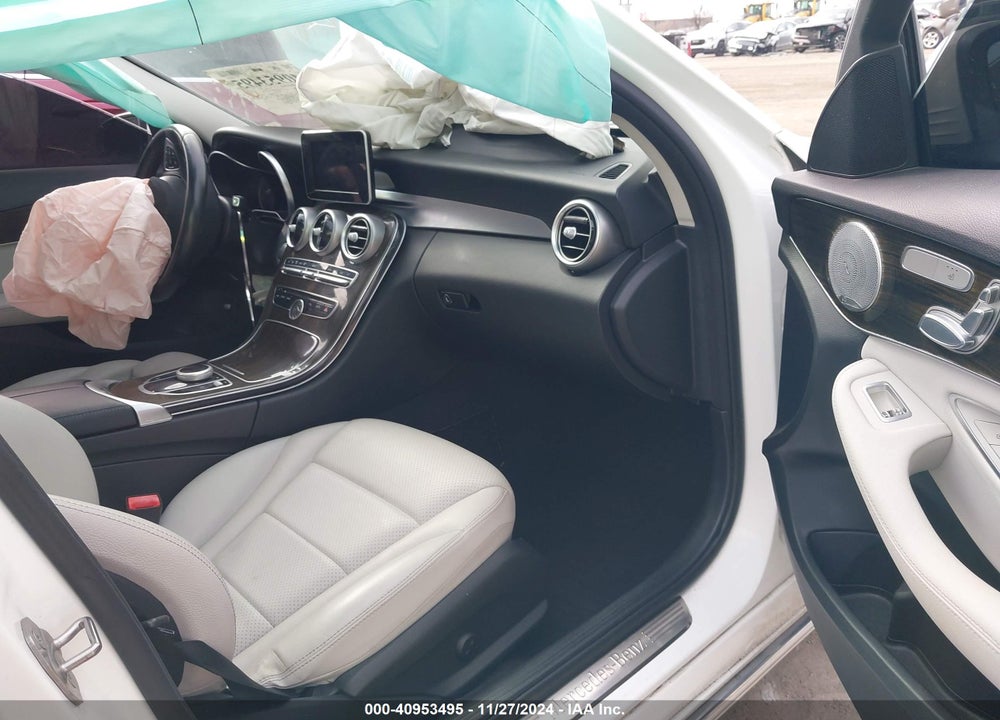 2017 MERCEDES-BENZ C CLASS VIN: WDDWF4KB0HR226616