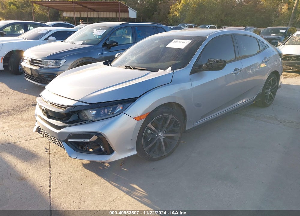 2021 HONDA CIVIC SPORT VIN: SHHFK7H44MU226889