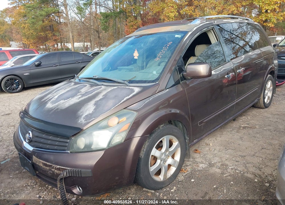 2007 NISSAN QUEST 3.5 SE VIN: 5N1BV28U57N142995
