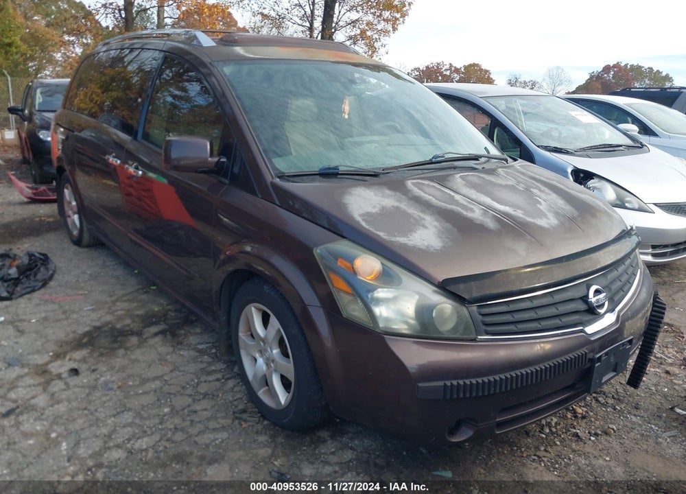 2007 NISSAN QUEST 3.5 SE VIN: 5N1BV28U57N142995