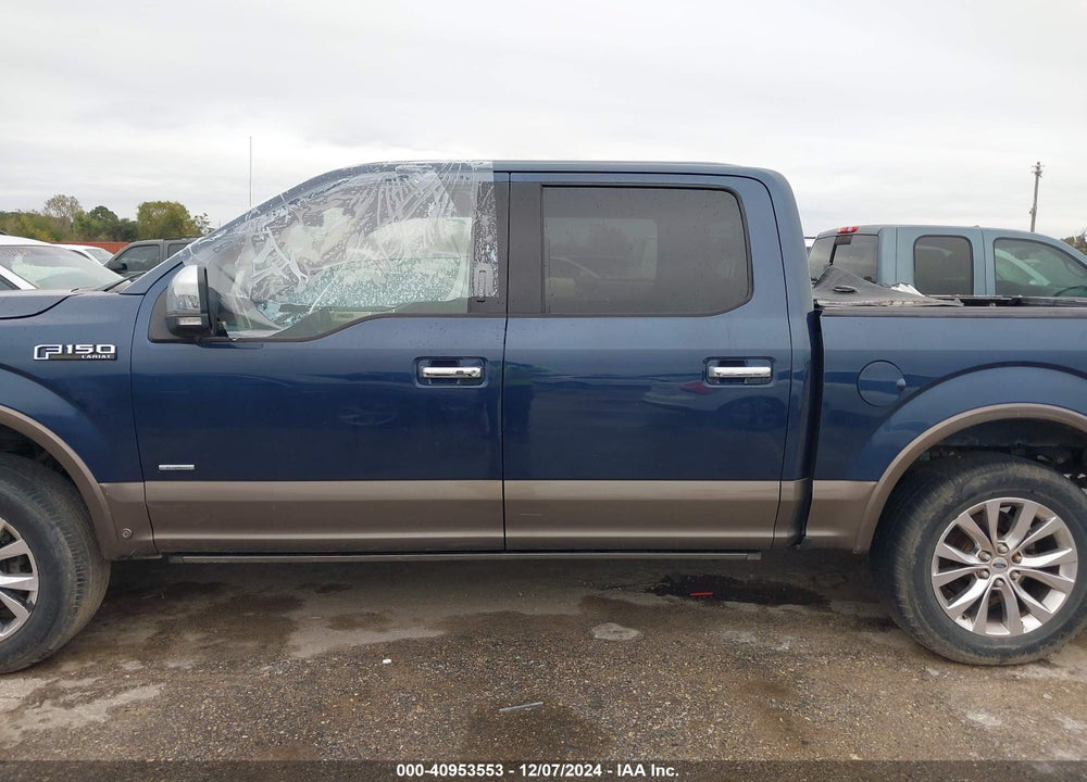 2015 FORD F-150 LARIAT VIN: 1FTEW1CG4FFC83981