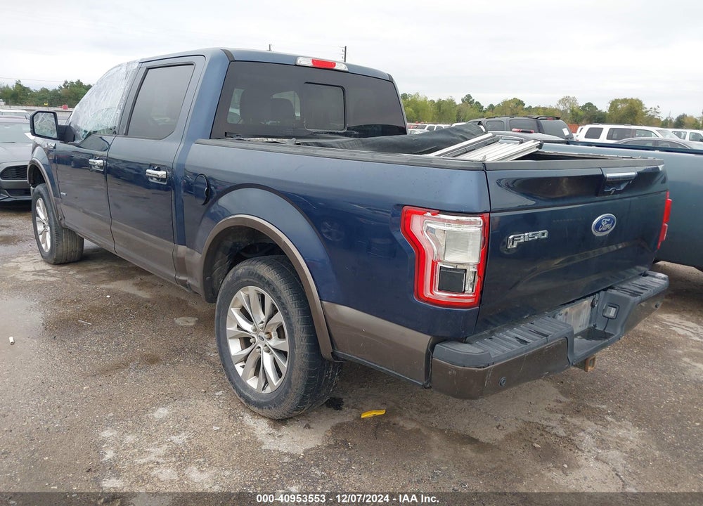 2015 FORD F-150 LARIAT VIN: 1FTEW1CG4FFC83981