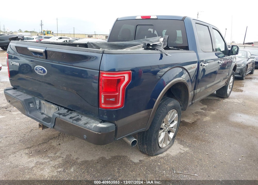2015 FORD F-150 LARIAT VIN: 1FTEW1CG4FFC83981