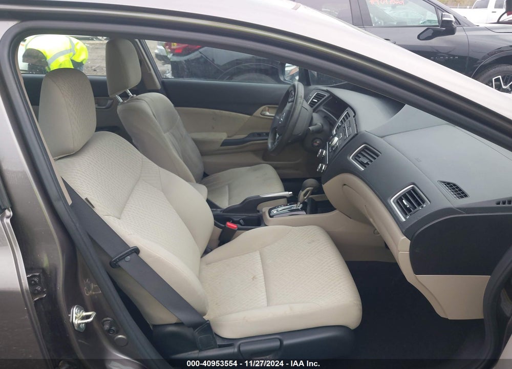 2014 HONDA CIVIC LX VIN: 19XFB2F57EE052839