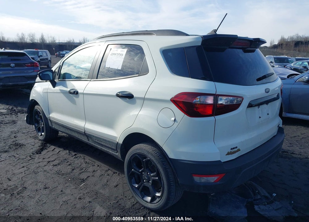 2022 FORD ECOSPORT SES VIN: MAJ6S3JL1NC470290