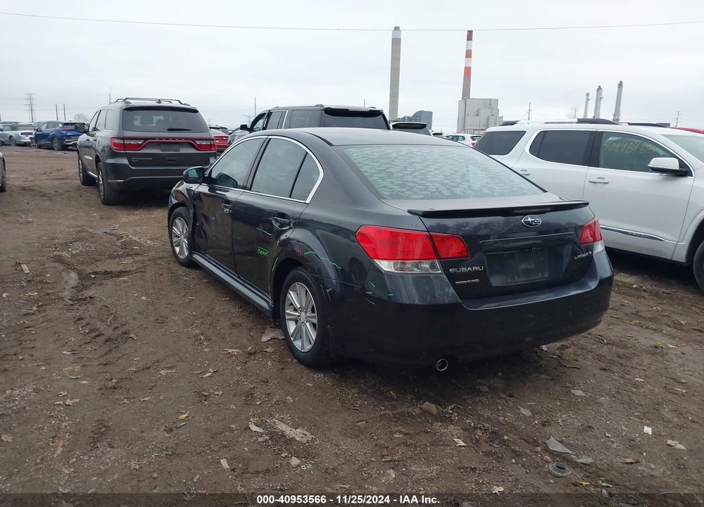 2011 SUBARU LEGACY VIN: 4S3BMCC67B3221420