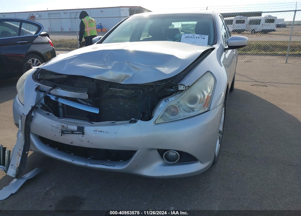 2013 INFINITI G37X VIN: JN1CV6ARXDM354544