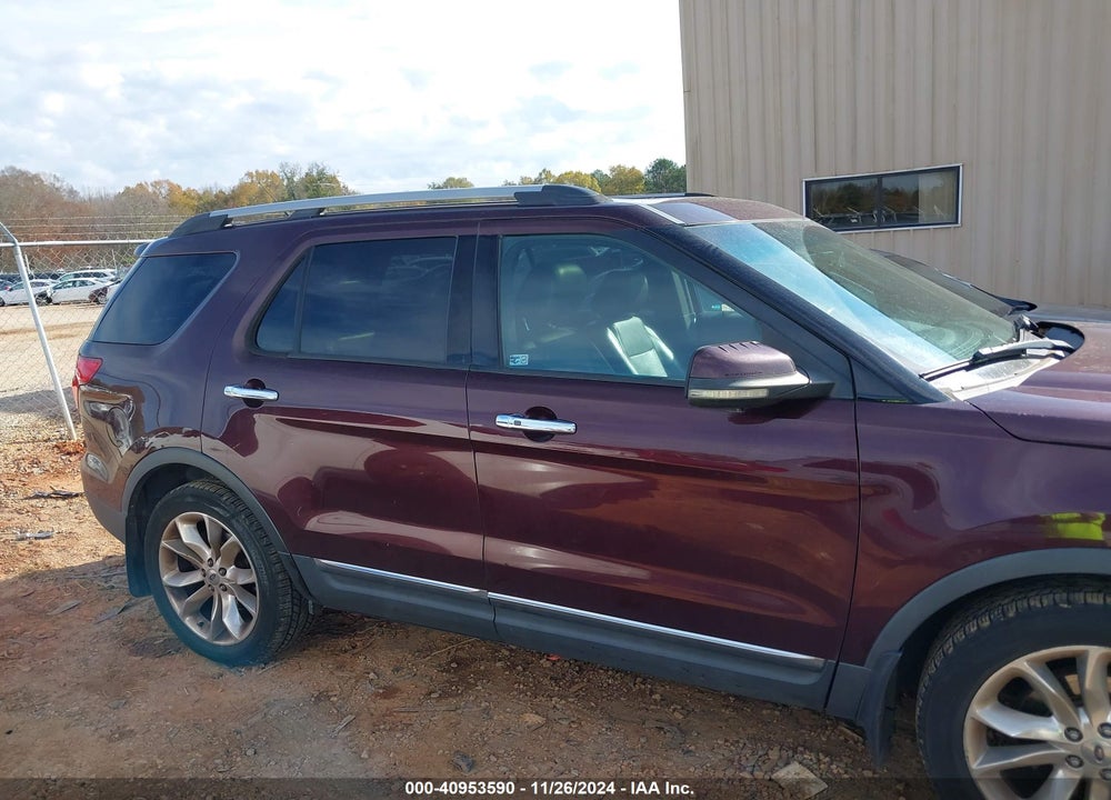 2011 FORD EXPLORER LIMITED VIN: 1FMHK8F80BGA13913