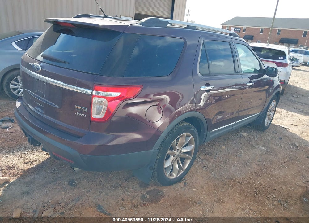 2011 FORD EXPLORER LIMITED VIN: 1FMHK8F80BGA13913