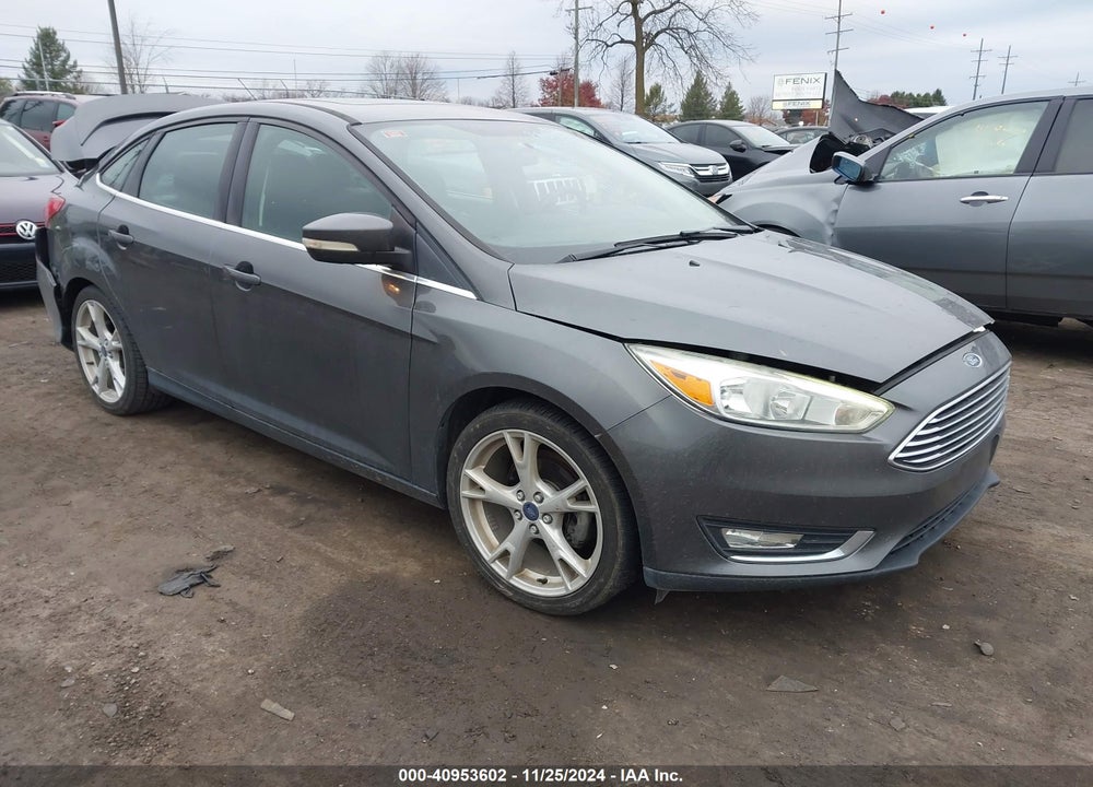 2015 FORD FOCUS TITANIUM VIN: 1FADP3J2XFL229961