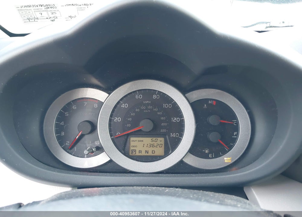 2008 TOYOTA RAV4 VIN: JTMBD35V785184113