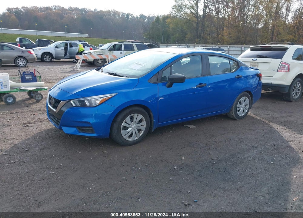 2020 NISSAN VERSA S XTRONIC CVT VIN: 3N1CN8DV2LL890708