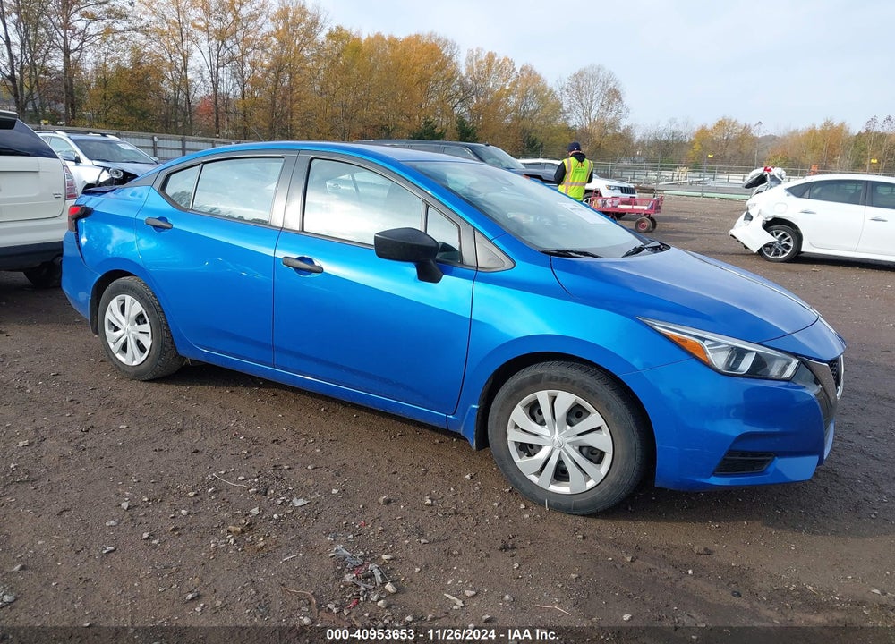 2020 NISSAN VERSA S XTRONIC CVT VIN: 3N1CN8DV2LL890708