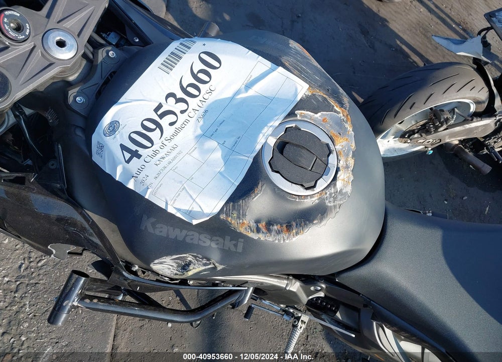 2024 KAWASAKI ZX636 K VIN: JKBZXJK14RA001762