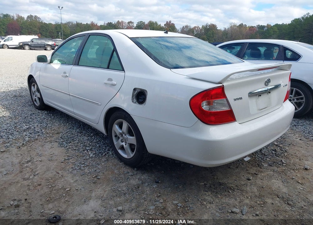 2003 TOYOTA CAMRY XLE V6 VIN: 4T1BF30K63U044331