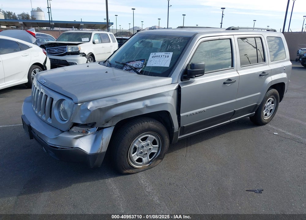 2016 JEEP PATRIOT SPORT VIN: 1C4NJPBA1GD787786